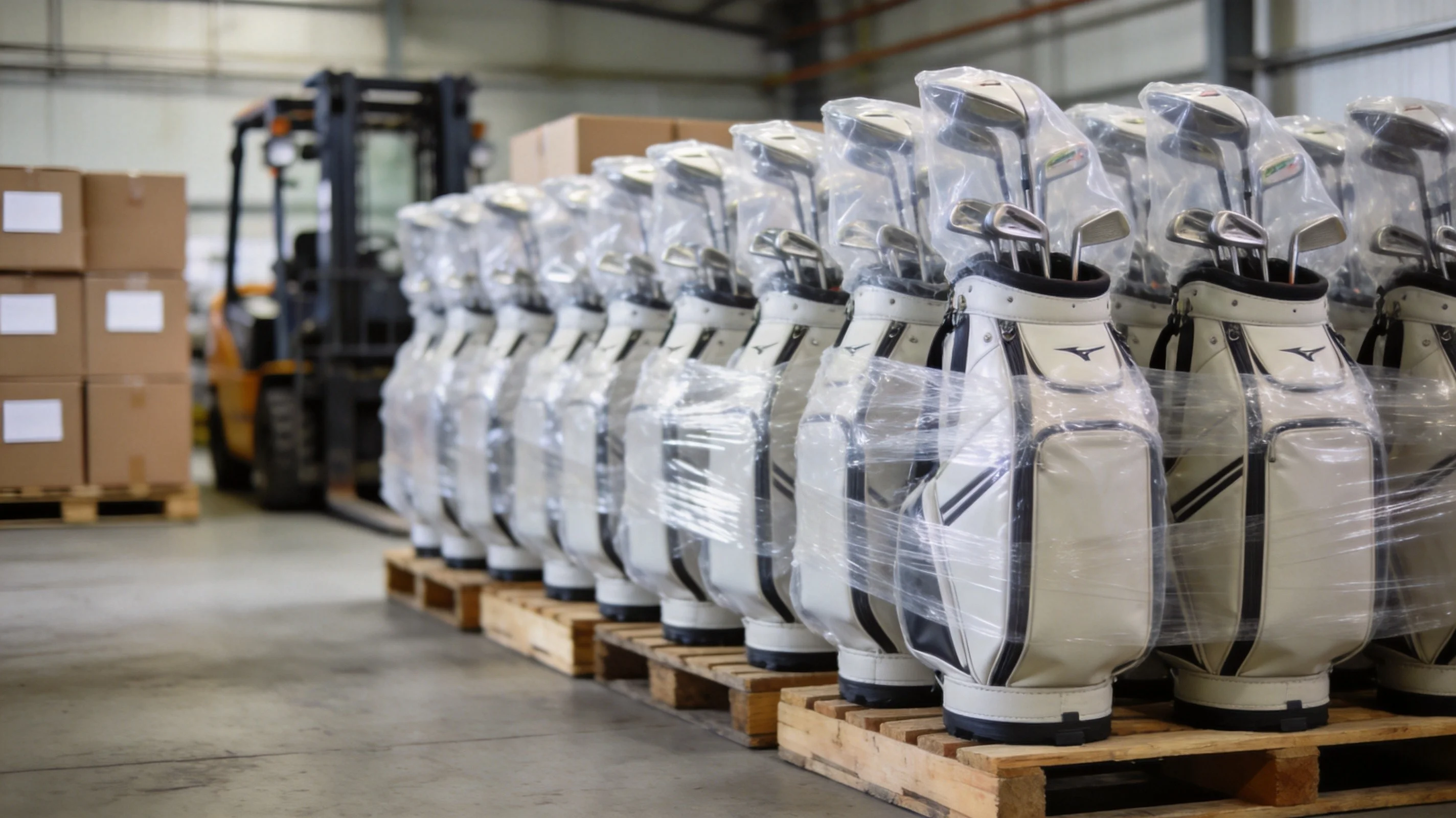 Factory direct wholesale golf bag packaging and shipping